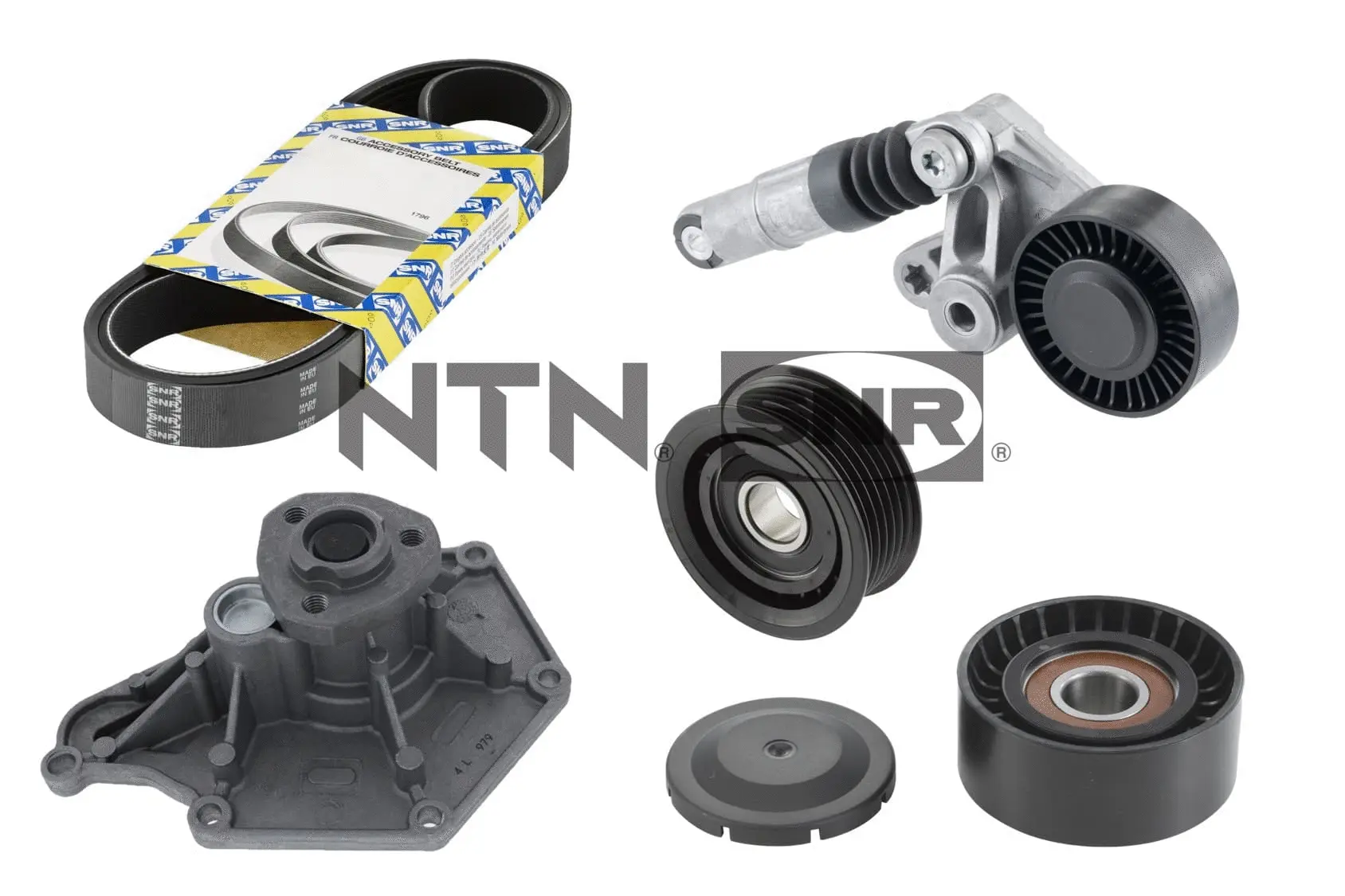Water Pump + V-Ribbed Belt Kit (KAP857.510)