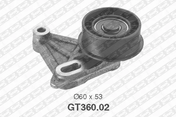 Tensioner Pulley, timing belt (GT360.02)