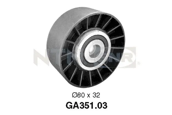 Tensioner Pulley, V-ribbed belt (GA351.03)