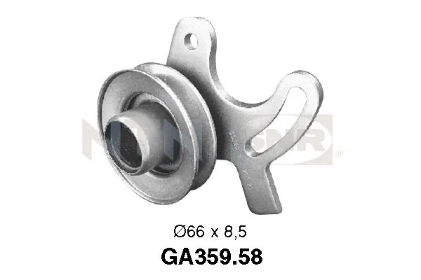 Tensioner Pulley, V-ribbed belt (GA359.58)