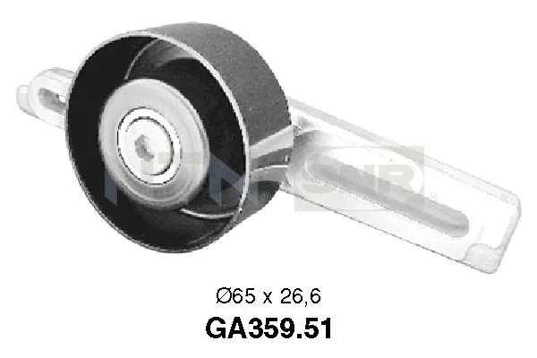Tensioner Pulley, V-ribbed belt (GA359.51)