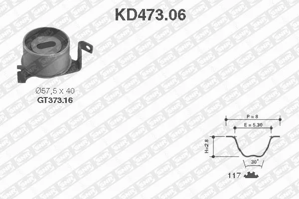 Timing Belt Kit (KD473.06)