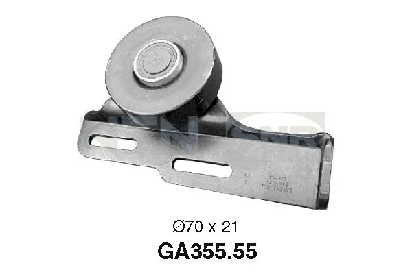 Tensioner Pulley, V-ribbed belt (GA355.55)