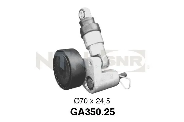 Tensioner Pulley, V-ribbed belt (GA350.25)