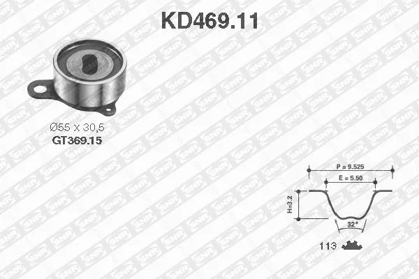 Timing Belt Kit (KD469.11)