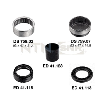 Bushing, axle beam (KS559.06)