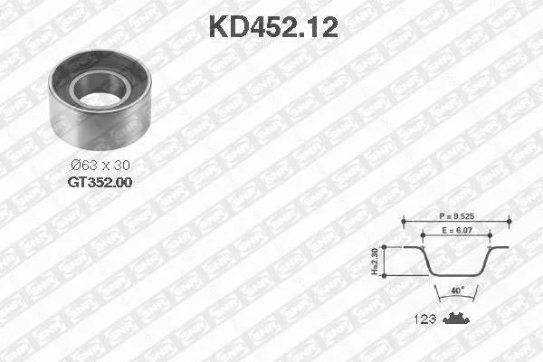 Timing Belt Kit (KD452.12)