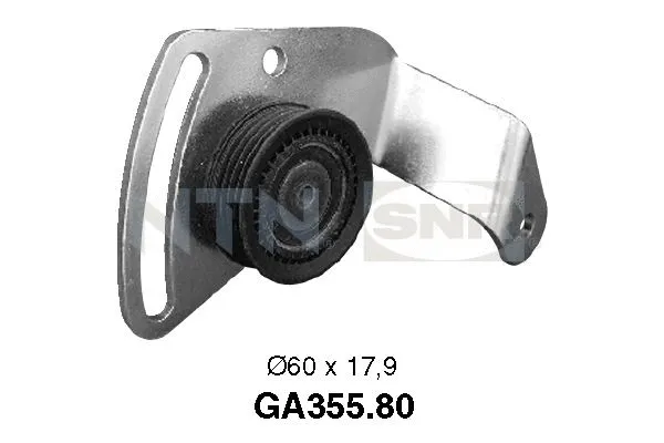 Tensioner Pulley, V-ribbed belt (GA355.80)