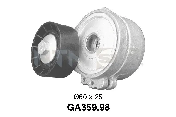 Tensioner Pulley, V-ribbed belt (GA359.98)