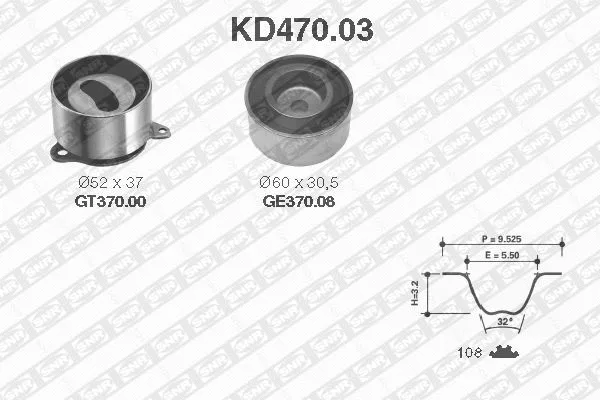 Timing Belt Kit (KD470.03)