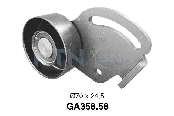 Tensioner Pulley, V-ribbed belt (GA358.58)