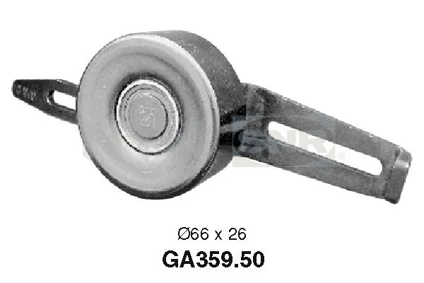 Tensioner Pulley, V-ribbed belt (GA359.50)