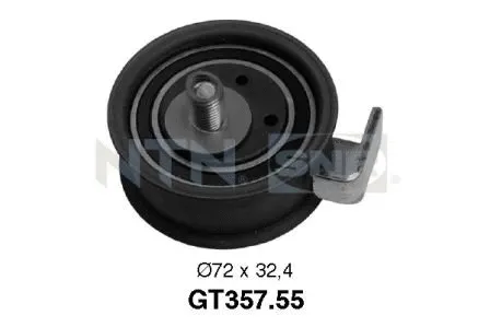Tensioner Pulley, timing belt (GT357.55)