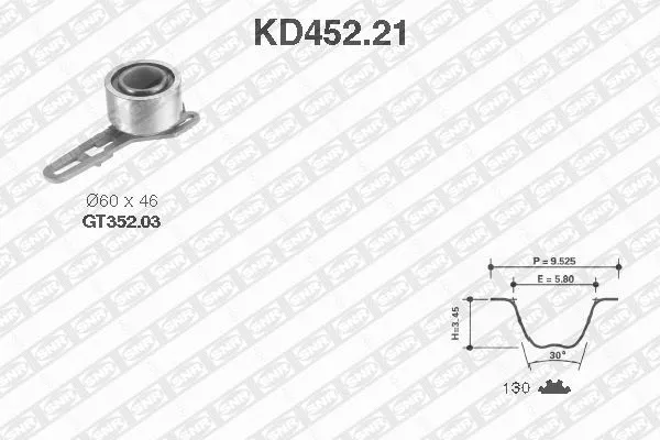 Timing Belt Kit (KD452.21)