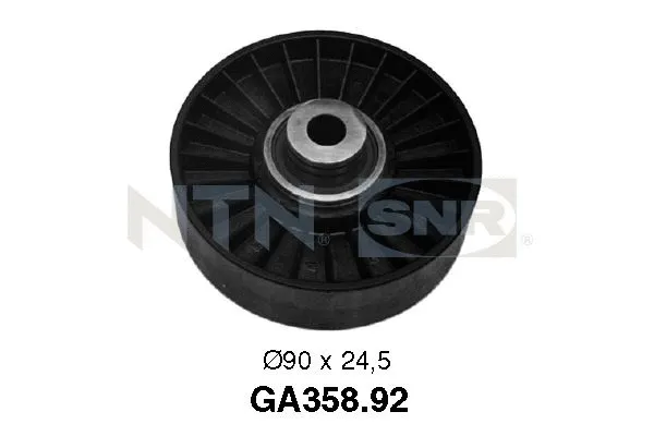 Deflection/Guide Pulley, V-ribbed belt (GA358.92)