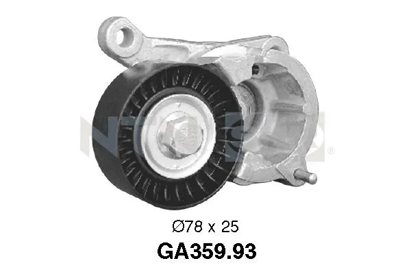 Tensioner Pulley, V-ribbed belt (GA359.93)