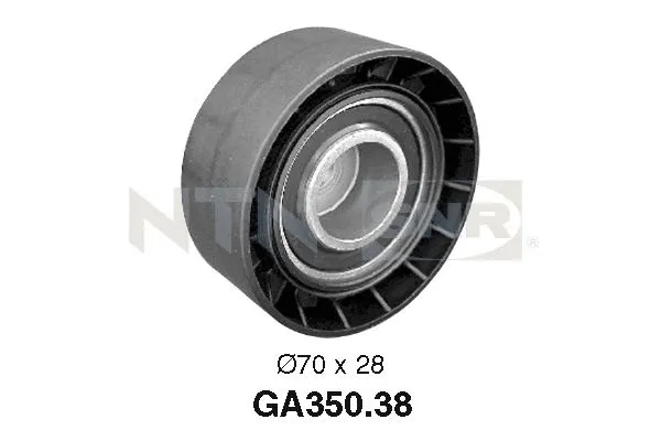 Tensioner Pulley, V-ribbed belt (GA350.38)
