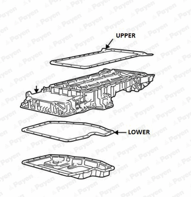 Gasket, oil sump