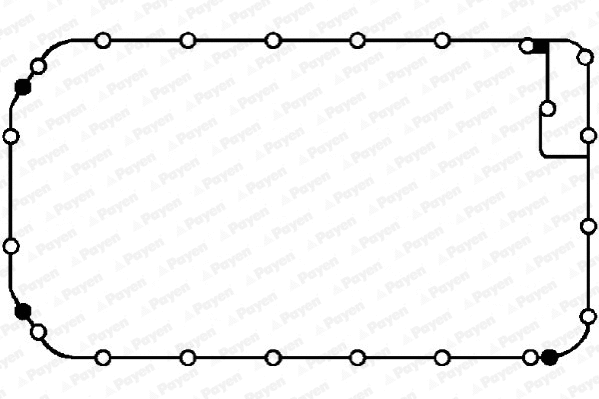 Gasket, oil sump