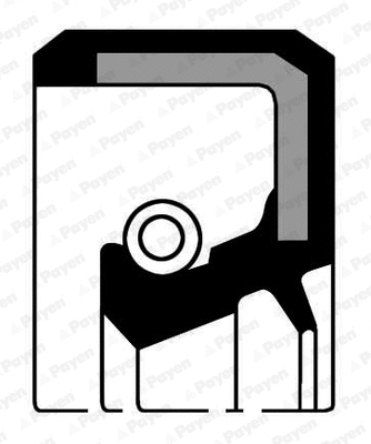 Shaft Seal, crankshaft (NJ347)
