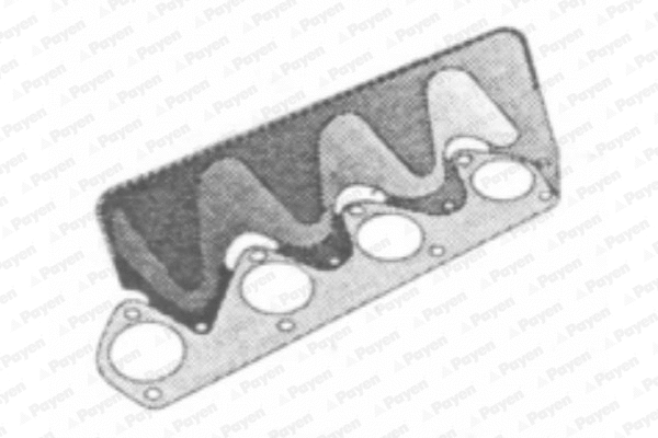 Gasket, exhaust manifold (JD243)