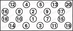 Cylinder Head Bolt Set (HBS216)