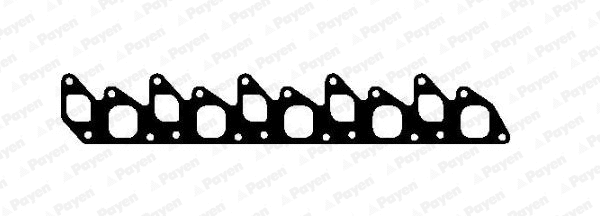 Gasket, intake/exhaust manifold (JD5934)