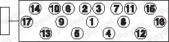 Cylinder Head Bolt Set (HBS017)
