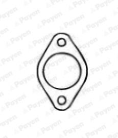 Gasket, exhaust pipe (JE102)