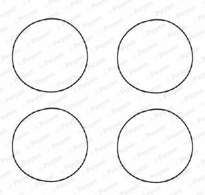 O-Ring Set, cylinder sleeve (HR564)