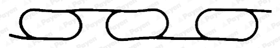 Gasket, intake manifold (JD492)