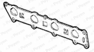 Gasket, intake manifold (JD464)