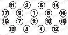 Cylinder Head Bolt Set (HBS491)