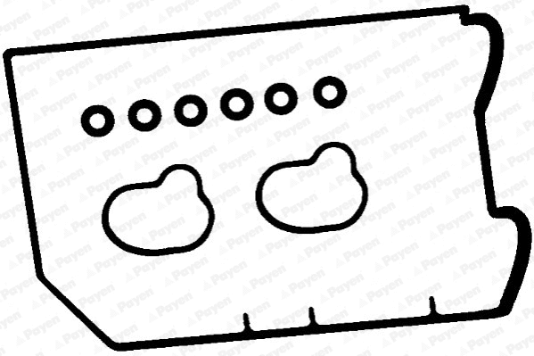 Gasket Set, cylinder head cover (HM5233)