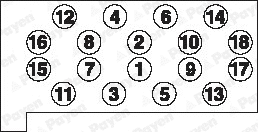 Cylinder Head Bolt Set (HBS045)