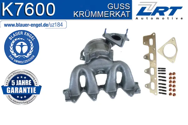 Manifold Catalytic Converter (K7600)
