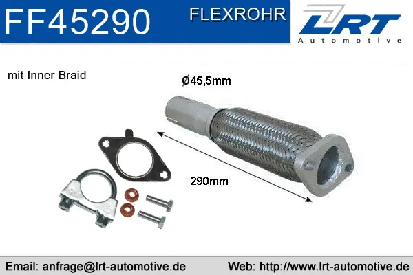 Flexible Pipe, exhaust system (FF45290)