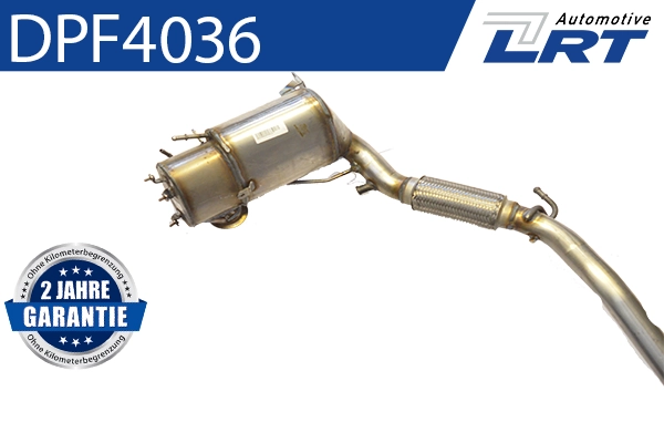 Soot/Particulate Filter, exhaust system (DPF4036)