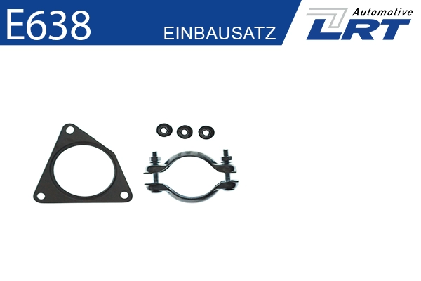 Mounting Kit, catalytic converter (E638)
