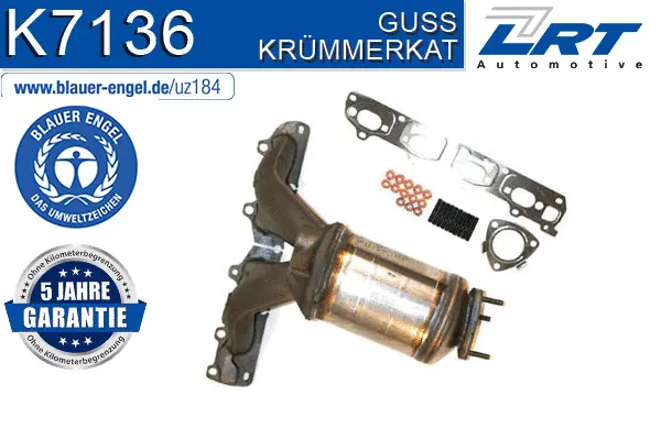 Manifold Catalytic Converter (K7136)