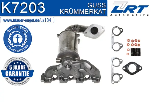 Manifold Catalytic Converter (K7203)