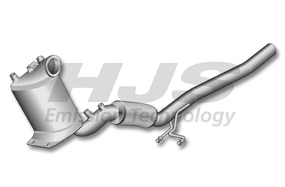 Soot/Particulate Filter, exhaust system (93 11 5025)