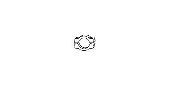 Mounting Kit, catalytic converter (82 23 4437)