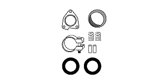 Mounting Kit, catalytic converter (82 32 6915)