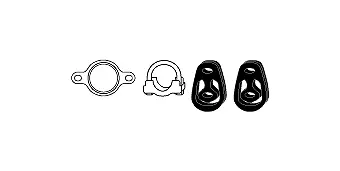 Mounting Kit, exhaust system (82 15 6411)
