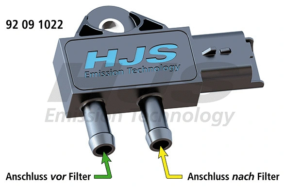 Sensor, exhaust pressure