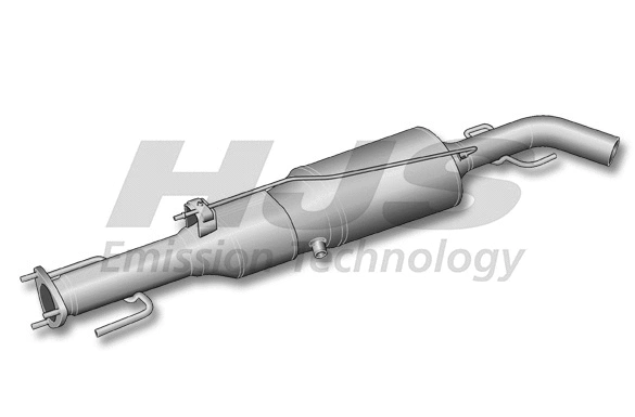 Soot/Particulate Filter, exhaust system (93 14 5004)