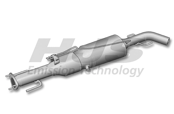 Soot/Particulate Filter, exhaust system (93 14 5003)