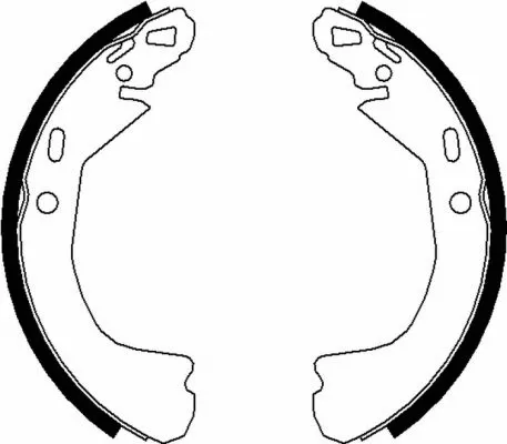 Brake Shoe Set (H1759)