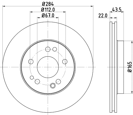 Brake Disc (52117)